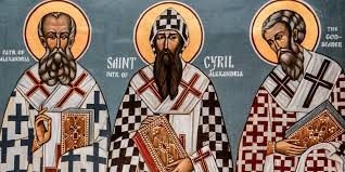 Coptic Orthodox Fathers including St. Cyril of Alexandria