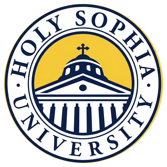 Holy Sophia University logo